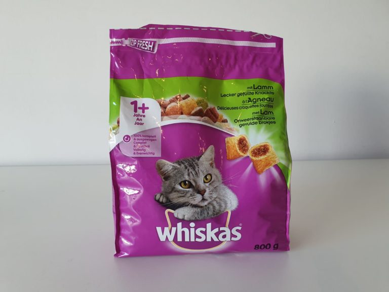 Whiskas Trockenfutter Test und Erfahrungen - Katzenfutter Nahrung Trocken Whiskas 768x576